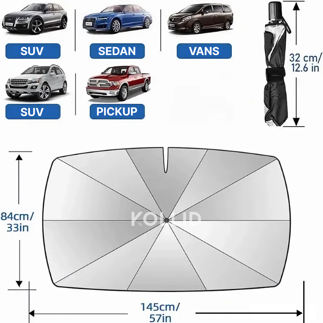 Paraplu voor autobescherming - SunCover™