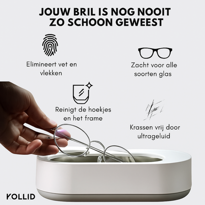 Opti.Ko™ — Ultrasone Brillenreiniger met Precisietechnologie [BEPERKTE VOORRAAD]