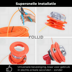 Universele heavy-duty bosmaaierkop Slash.Ko™ – [Schone en snelle snede]