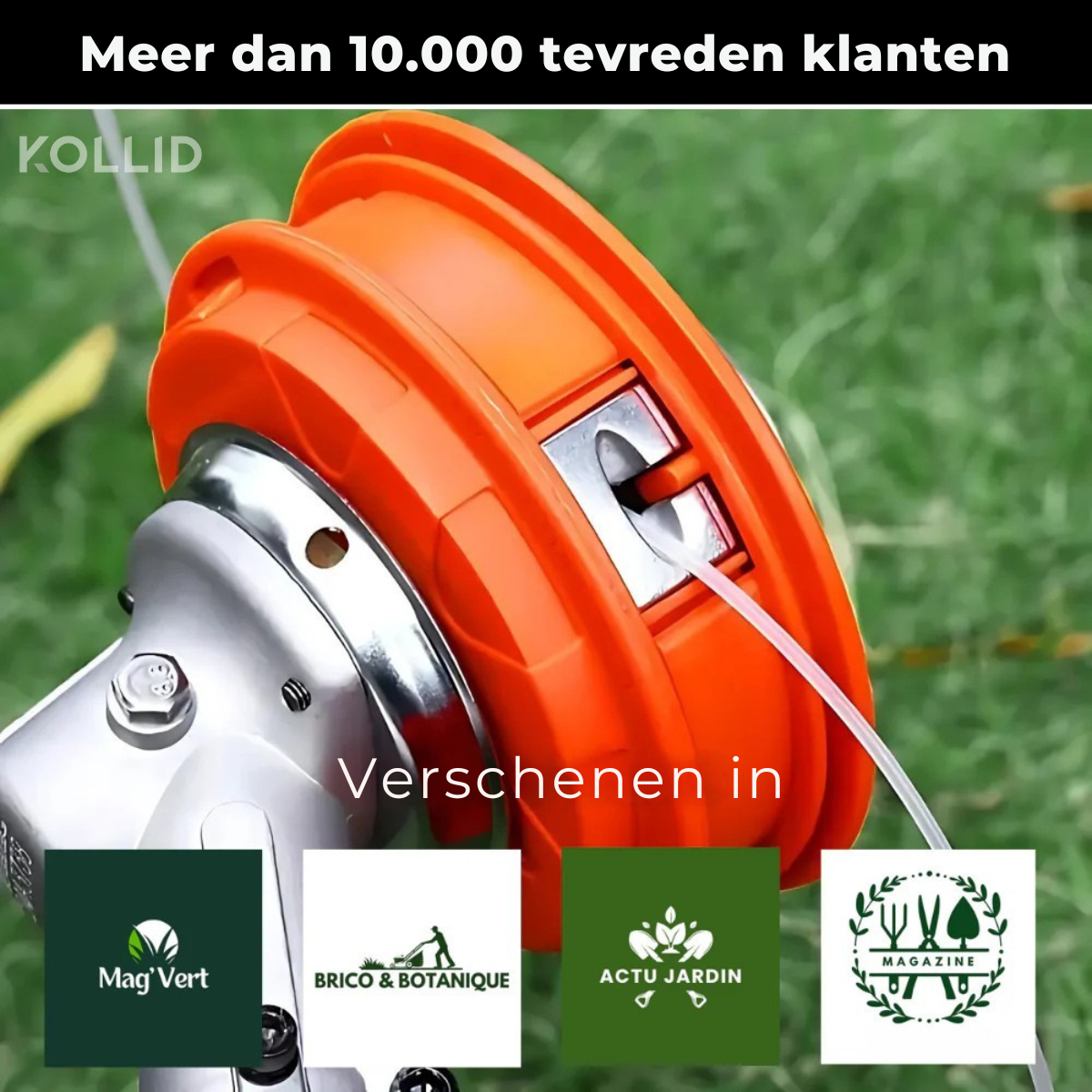 Universele heavy-duty bosmaaierkop Slash.Ko™ – [Schone en snelle snede]