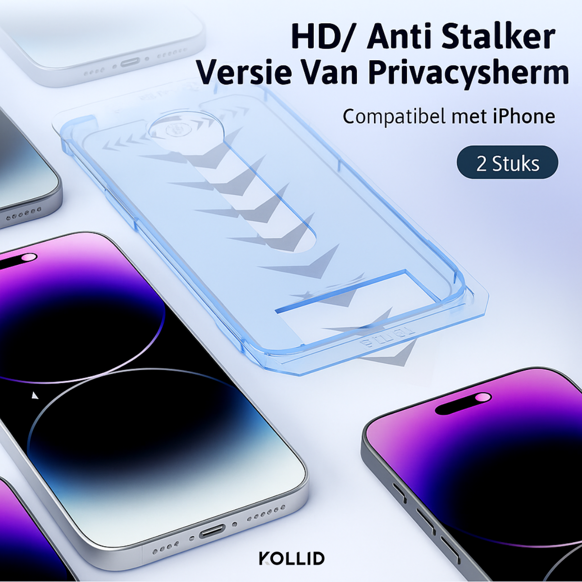 Ultrabestendige Beschermfolie voor iPhone - Film.Ko™ [BETAAL 1, ONTVANG 2]