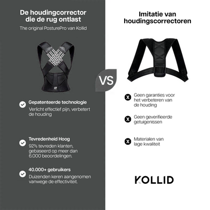 Houdingscorrector Pro Elite ErgoFlex™ {BEPERKTE VOORRAAD}