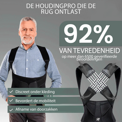 Houdingscorrector Pro Elite ErgoFlex™ {BEPERKTE VOORRAAD}