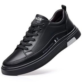 Casuale sneakers van echt leer – Platte Sport