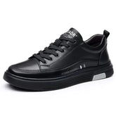 Casuale sneakers van echt leer – Platte Sport