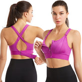 Haut de fitness d'entraînement réglable à soutien maximal - Bra.Ko